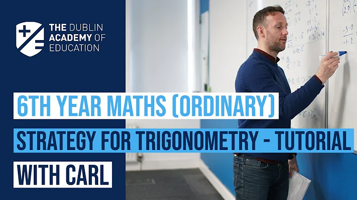 6th Year (O) Maths Tutorial - Strategy for Trigono...