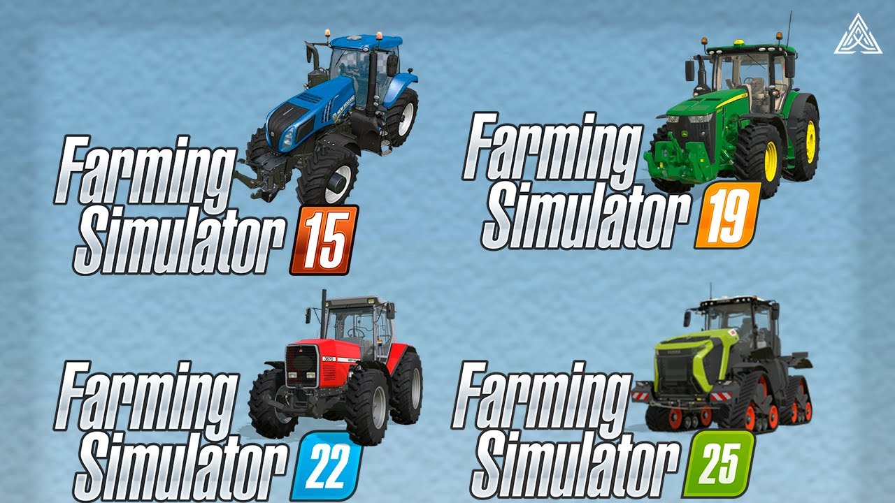 FS25 vs FS22 vs FS19 vs FS15 - GRÁFICOS NO ULTRA