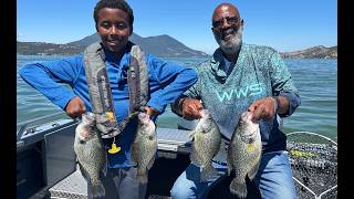 Great Day Crappie Fishing With Father And Son.