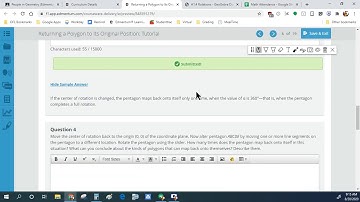 Returning a Polygon to Its Original Position (8/20)