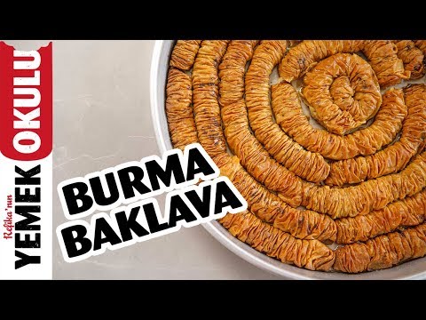 Ağızda Dağılan Burma Baklava Tatlısı Tarifi | Ramazan Tarifleri