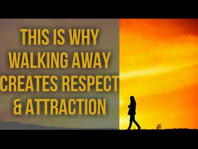 Attraction away why walking builds The Absolute