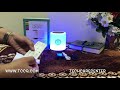 Portable Quran Speaker - Touch Lamp Bluetooth LED Lamp Speaker