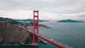 Golden Gate Bridge, San Francisco, USA  | 2018 (Drone Footage)