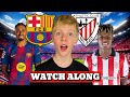 Barcelona 5-0 Bilbao | Super Cup Semifinale | Watch Along