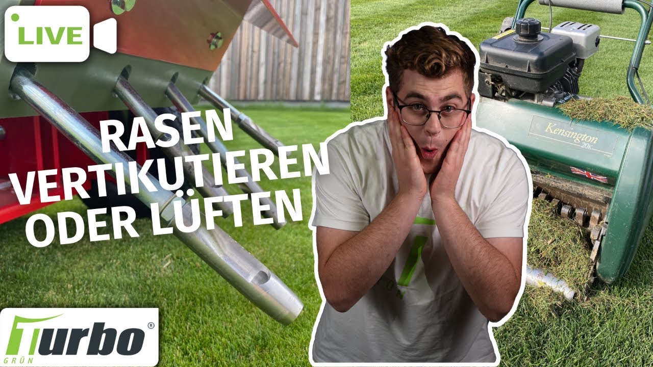 Rasen vertikutieren oder lüften was ist besser Rasen Q&A Turbogrün