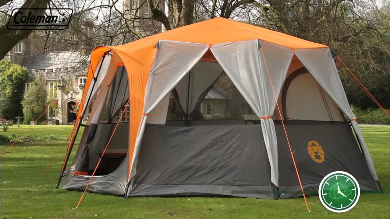 Coleman Cortes Octagon 8 Eight Person Award Winning Family Tent En You