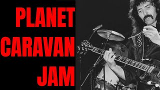 Video thumbnail of "Black Sabbath Style Guitar Jam Track Planet Caravan (E Minor)"