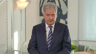 President of the Republic of Finland Sauli Niinistö: video greeting