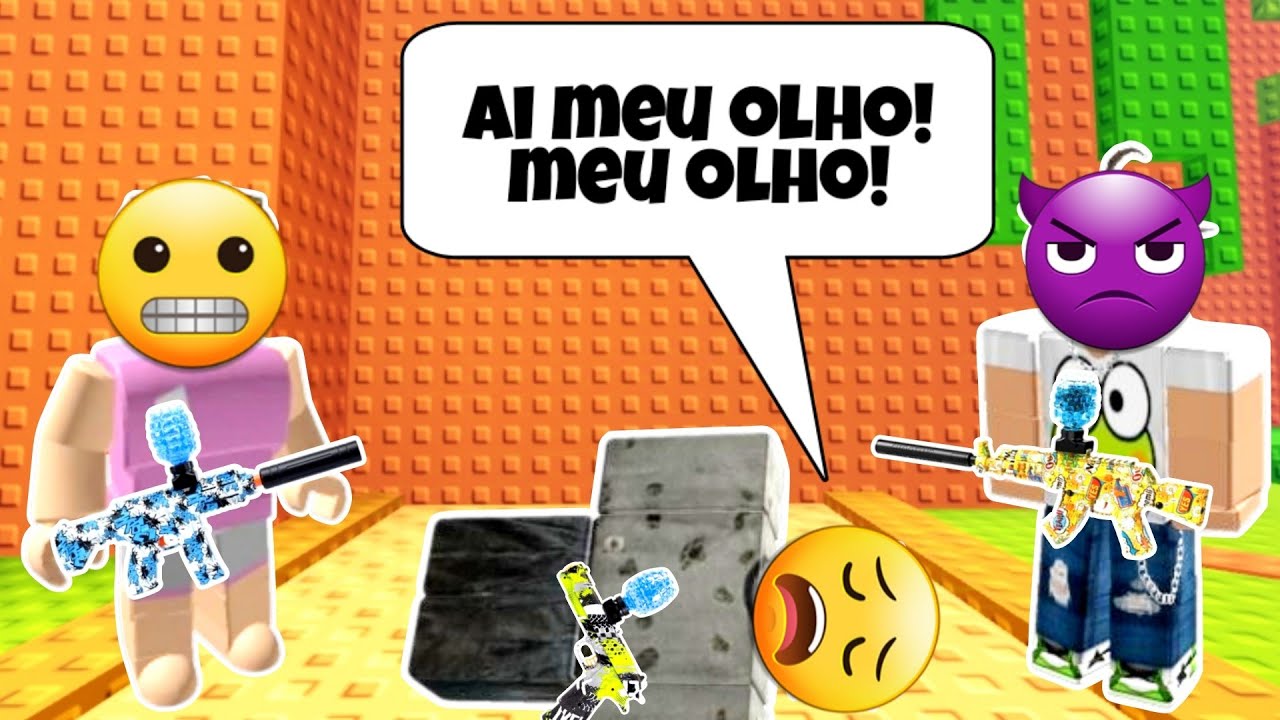 História Roblox - Os Valentões do Bairro Que Usam Arminha De Gel!