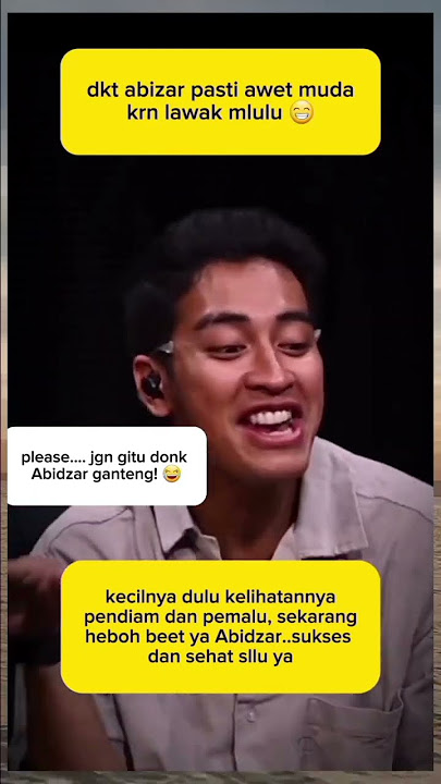 please..jgn gitu donk Abidzar ganteng!π#abizar #umipipik #beritaterkini #ngakak