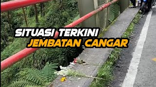 Masih banyak yang penasaran dengan jembatan Cangar