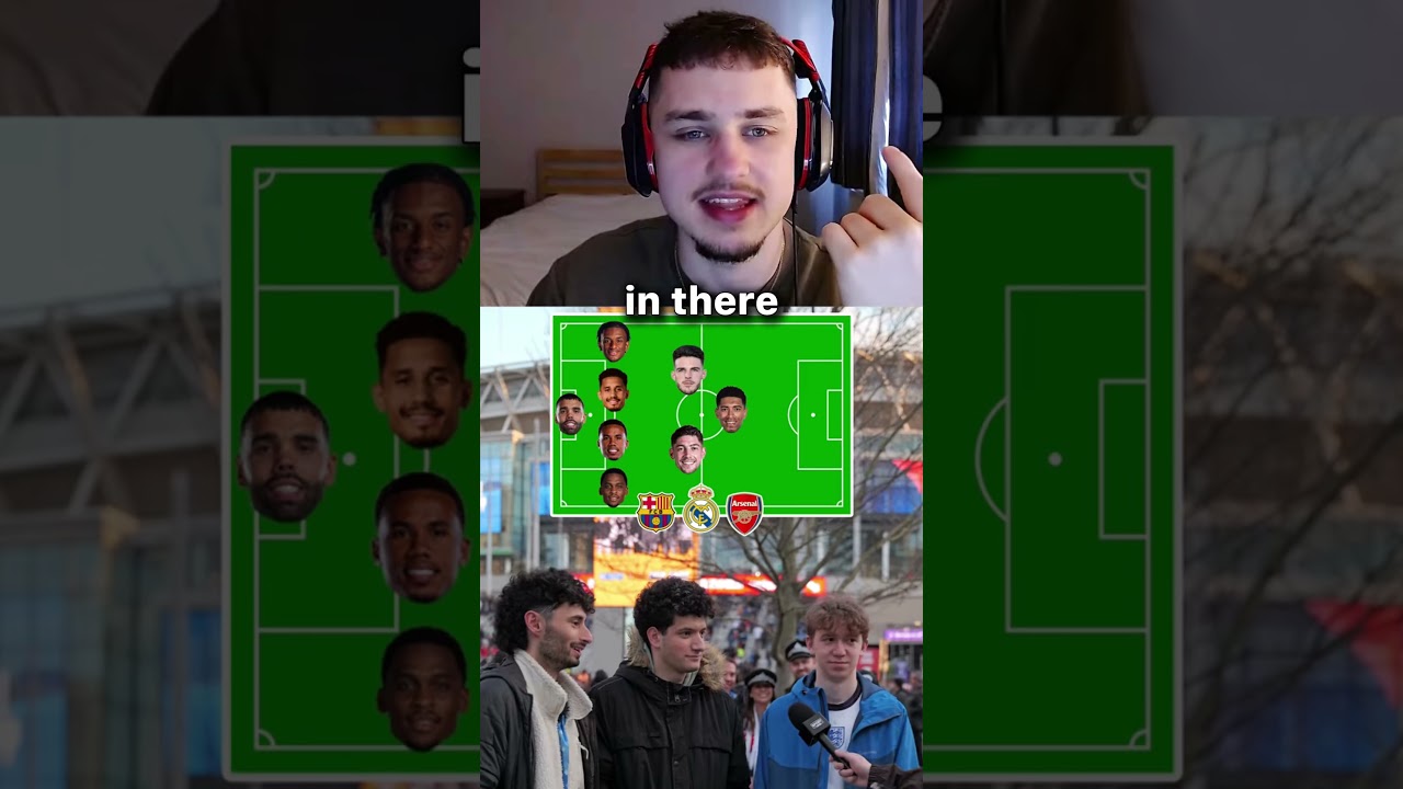 Arsenal x Barca x Real Madrid Combined XI