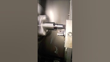 Pin thraiding on cnc machine | #cnc #cncmachine #shorts