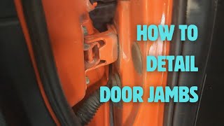 HOW TO Detail Door Jambs | Without fancy tools