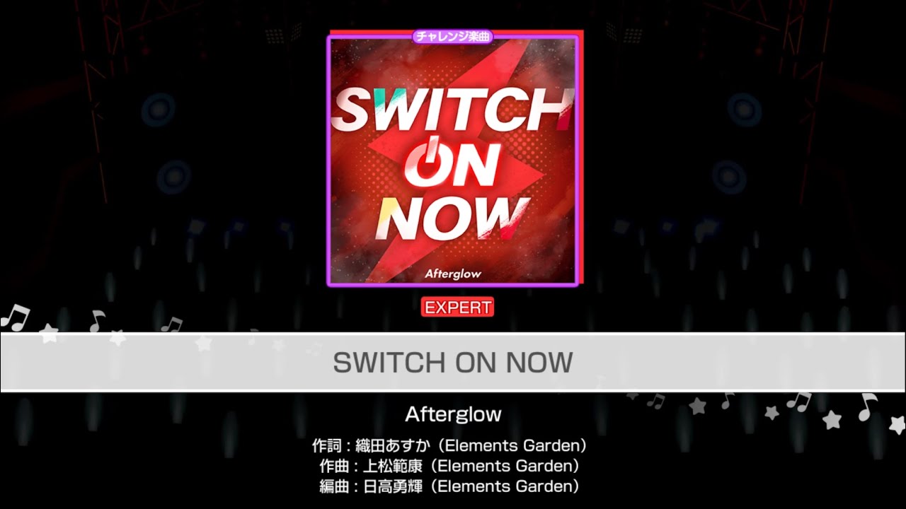 バンドリ Bang Dream Switch On Now Expert Youtube