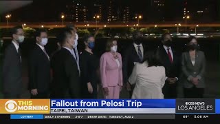 Tensions high following Nancy Pelosi's trip to Taiwan