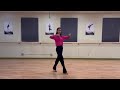 Tango tutorial  backward ocho with footwork  easy step by step learning process