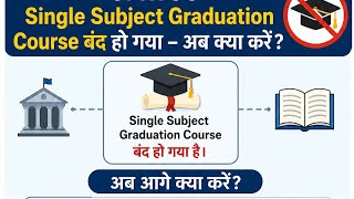 UPRTOU SINGLE SUBJECT GRADUATION COURE BAND HONE KE BAAD COMBINATION KAISE BANAYE #UPRTOU #UGC