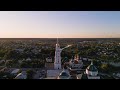 Колокольня Троицко-Знаменской церкви | Лежнево | DJI Mini 3 pro