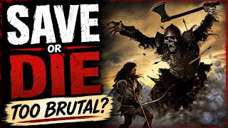 Everyone Gets Save or Die Wrong in D&D...