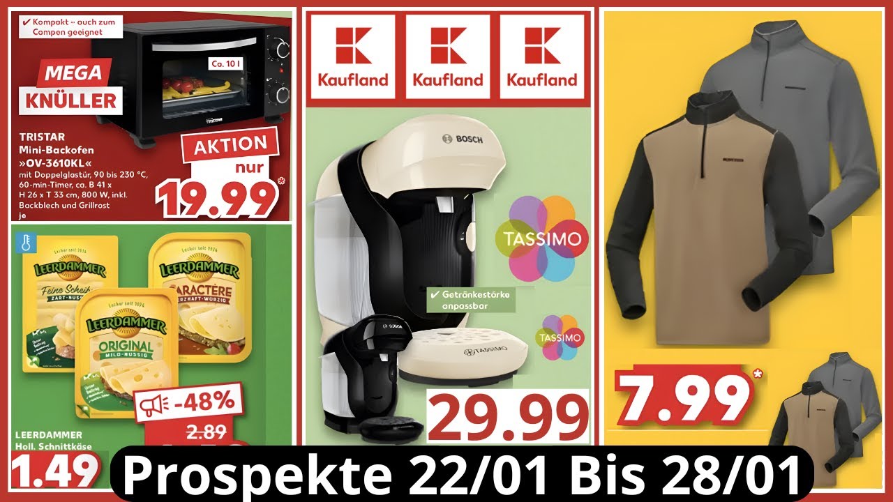 KAUFLAND Neuer Werbung Wochenprospekt - Rabatt Angebote DE | 22/01/2026 BIS 28/01/2026  