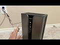 What I noticed about this small dehumidifier