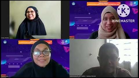 Video kolaborasi BIMTEK Penguatan Kompeten Guru Informatika Kelompok 3 Kelas INF 1
