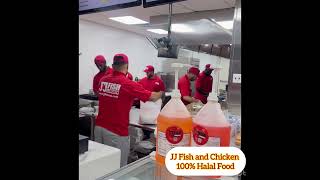 JJ Fish and Chicken 100% Halal Food on Forest Ave Staten Island NYC😋