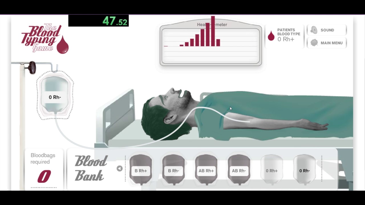 The Blood Typing Game