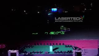 Laser Show 1st National Games   Cambodia