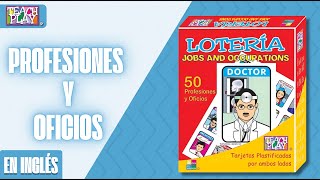 Aprende Ingles con Juego de Lotería para niños de Profesiones y Oficios| TEACH PLAY
