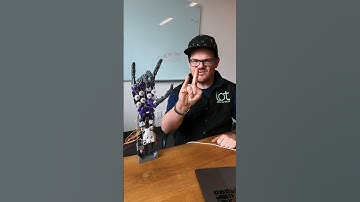 #dexhand update. It’s alive and basic hand tracking is working via Bluetooth. #robotics #robot