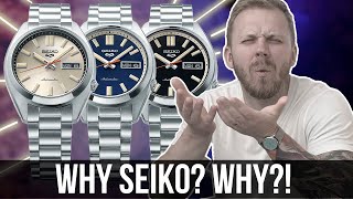 Wait, Seiko 5 SNXS Is HOW MUCH?! New Hamilton Chrono Is Awesome! Doxa Sub200t &amp; Moonswatch Snoopy
