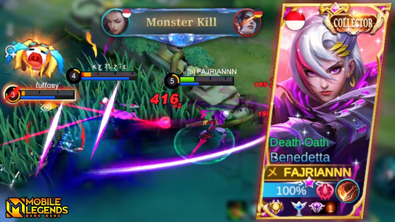 TOP GLOBAL BENEDETTA | BENEDETTA HIGH DAMAGE | BENEDETTA GAMEPLAY MOBILE LEGENDS