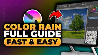 How To Color Rain On Krita (𝟮𝟬𝟮𝟲) | 100% WORKS | NO Yapping, To The Point! | FAST & EASY screenshot 4