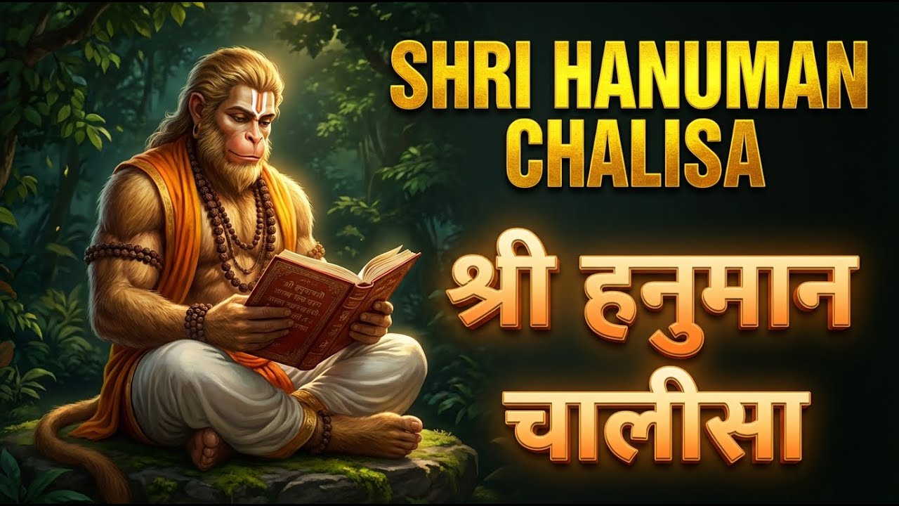Nonstop🔱Shri Hanuman Chalisa | Powerful Chant for Strength, Peace & Protection🔱(Official Video)