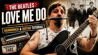 Love Me Do – The Beatles | Harmonica & Guitar Tutorial