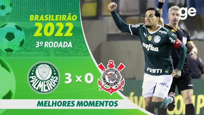 PALMEIRAS 2 X 1 CORINTHIANS, MELHORES MOMENTOS, 6ª RODADA PAULISTA 2022