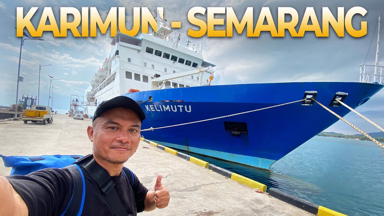 NAIK PELNI LAGI‼️Pulang Liburan Murah Dari Karimunjawa Naik Kapal KM Kelimutu Menuju Ke Semarang