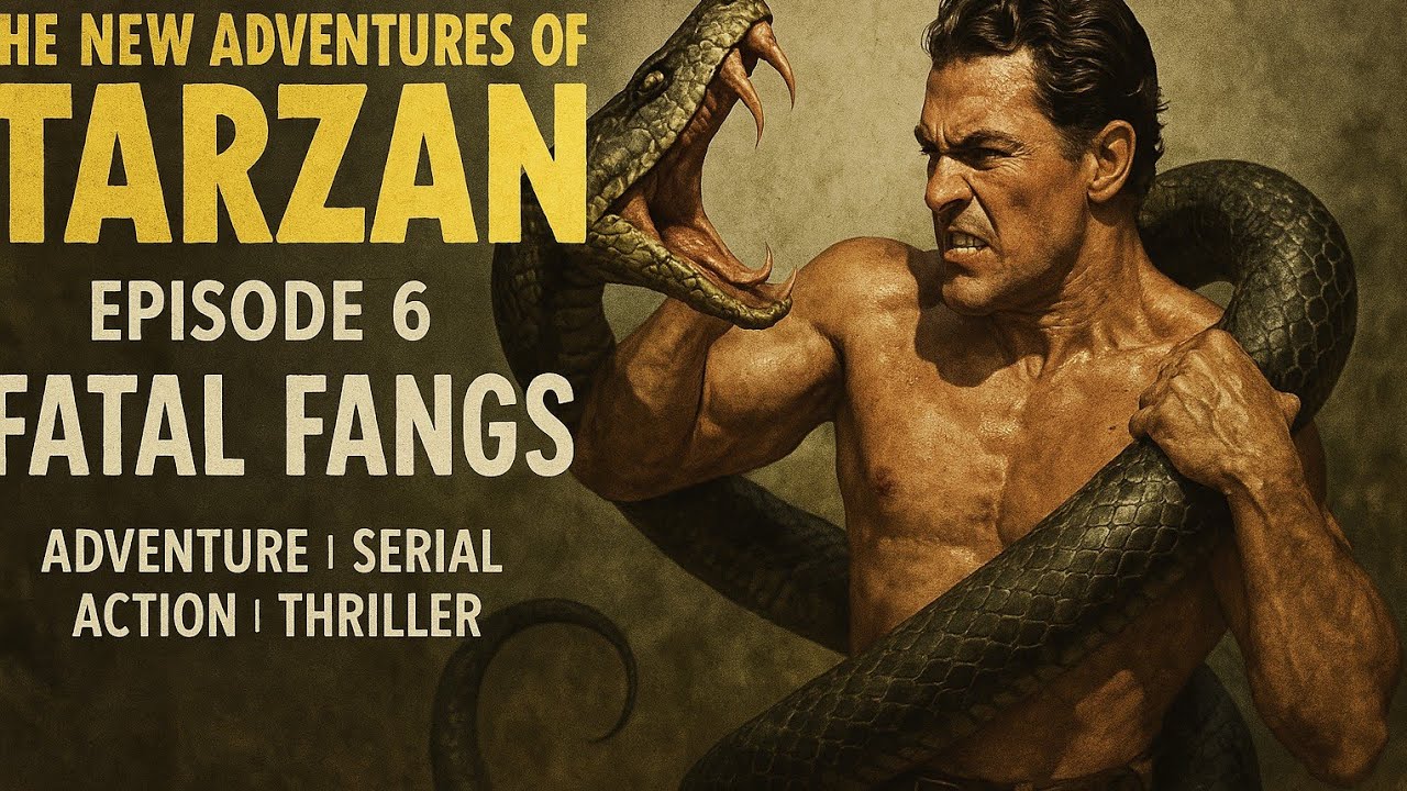 The New Adventures of Tarzan | Episode 6 | Fatal Fangs | Adventure | Serial | Action | Thriller