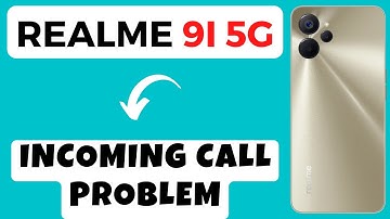 Realme 9i 5G Call Problem Fix || Incoming call not showing on display issue
