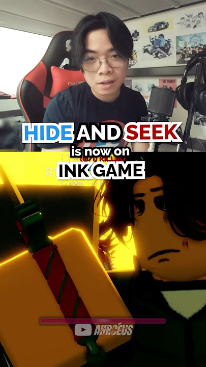 HIDE AND SEEK is now on Roblox INK GAME #squidgame