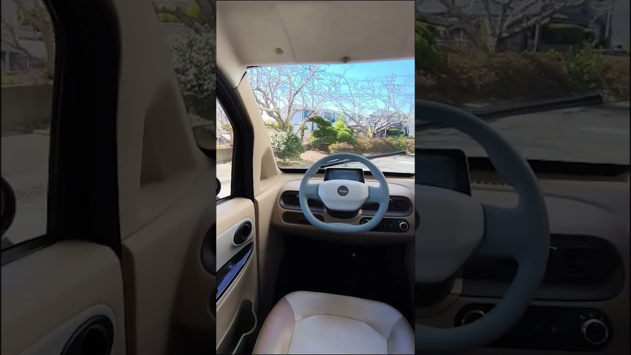 狭い道もスイスイ走れる！運転しやすい小型EV「T-mini」#ev #原付ミニカー#evライフ