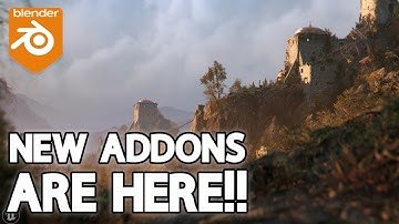 New Blender Addons & Updates