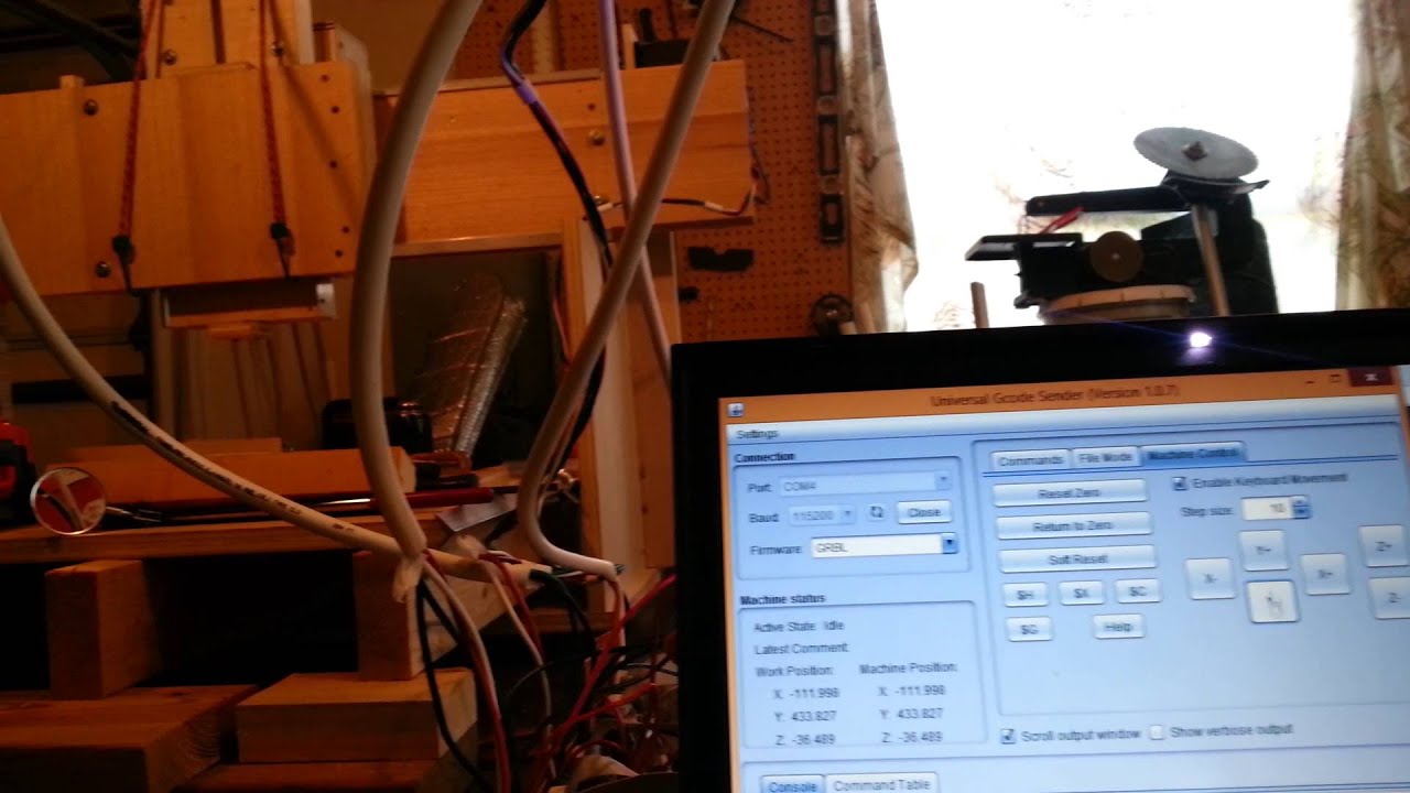 CNC_20 : making cnc go faster! via code. GRBL + arduino uno - YouTube