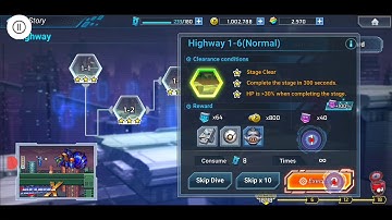 Rockman X Dive Auto Farm MP/Items and Gallery Character