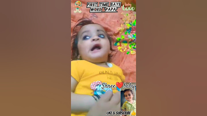 ❤️Shree baby😍First time says word "Papa"#So sweet voice😊#viral #youtube baby shorts..