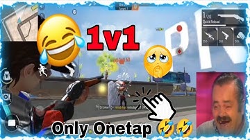 Funny 1v1 Challenge | Only Onetap | Freefire | Funny video