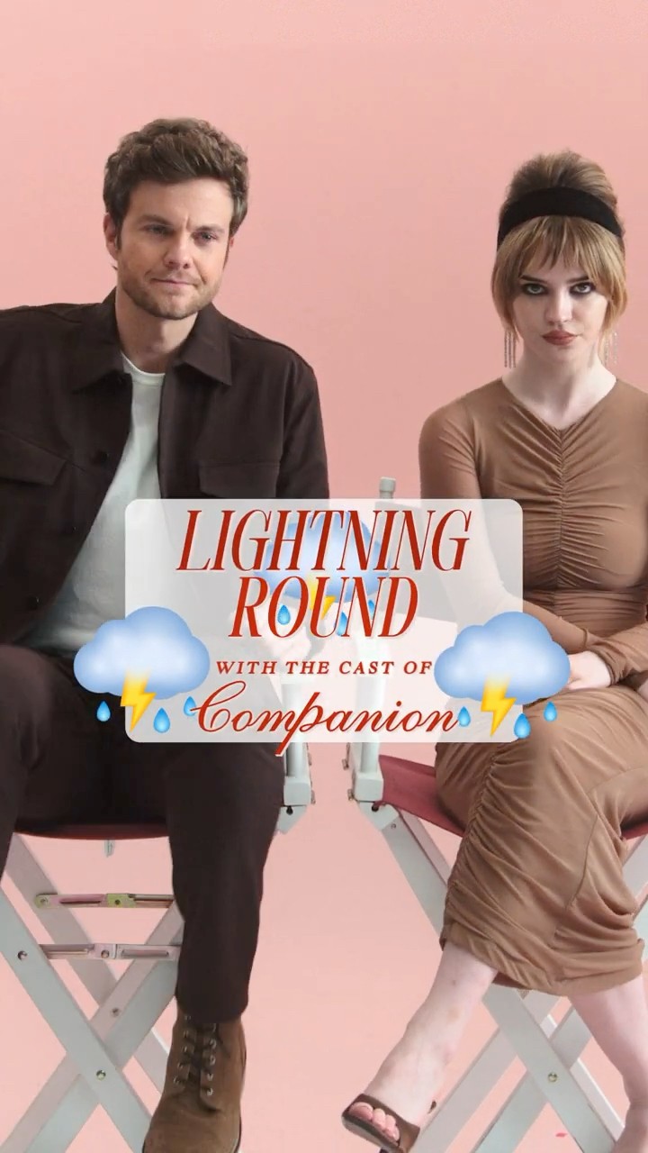 Jack and Sophie reveal their break up songs. Companion in theaters January 31. Get your tickets now!